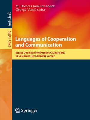 cover image of Languages of Cooperation and Communication